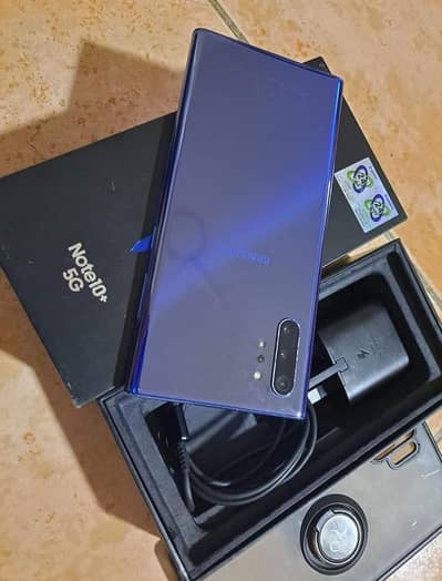 Samsung note 10 plus 12 GB RAM 256GB memory PTA approved. 0324=8193=531