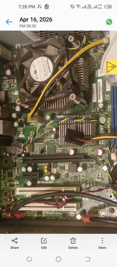 i5-2400 Gen -2 + Motherboard  Mother Board