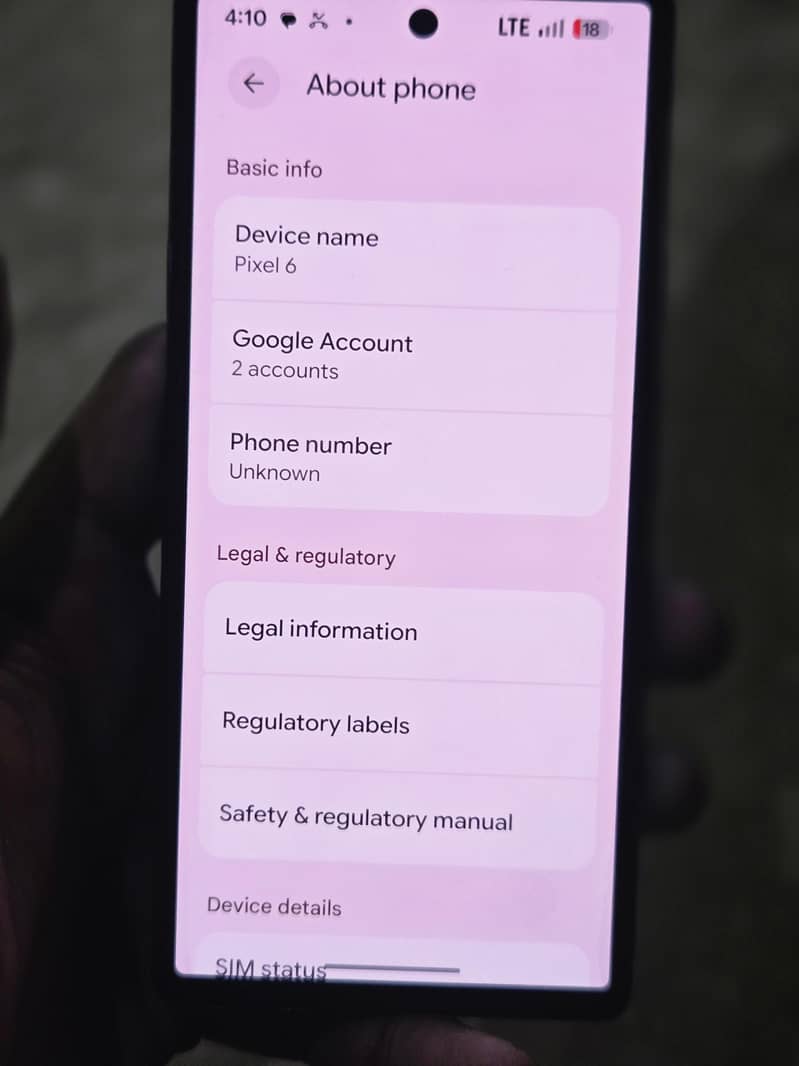Google Pixel 6 6