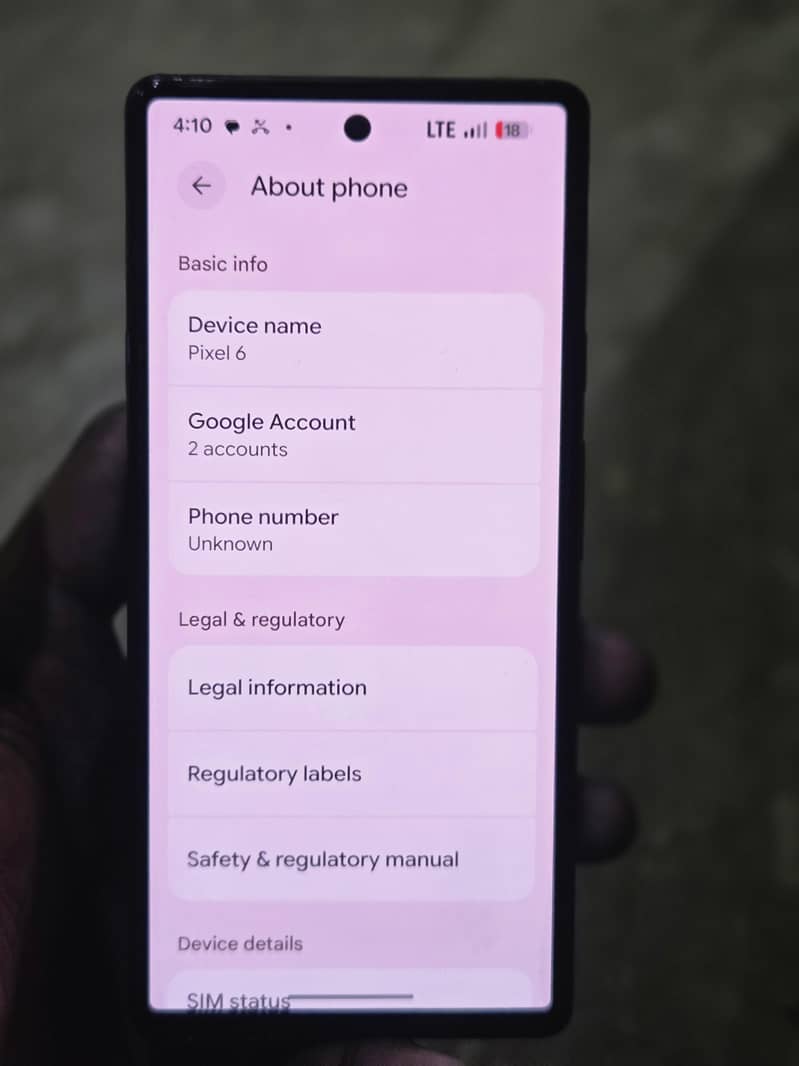 Google Pixel 6 7