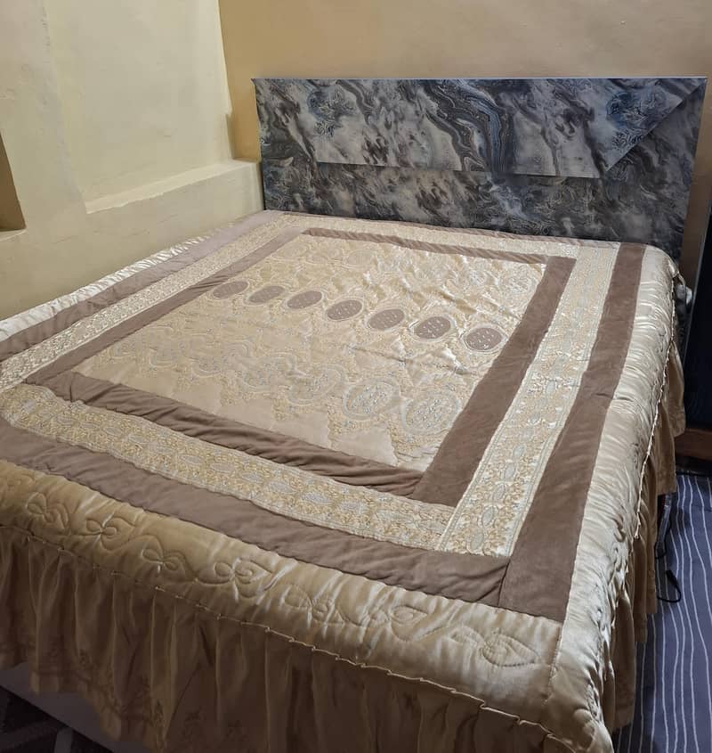 Bed with foam 2