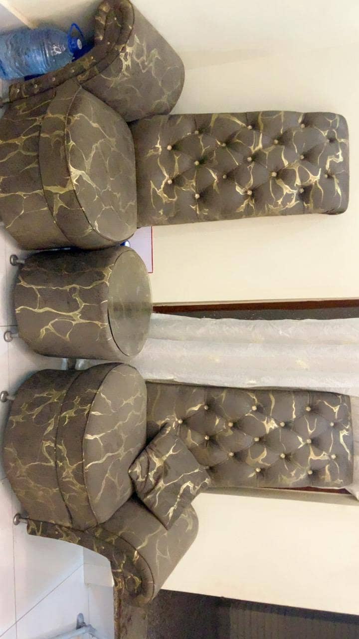 2 sofas with table 1