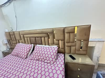 Solid wooden bed for sale