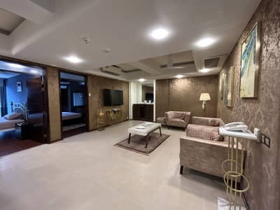 Three Bedroom Spacious 2100 Sq. ft Apartment Furnished For Rent Available In Silver Oaks F-10 Islamabad
