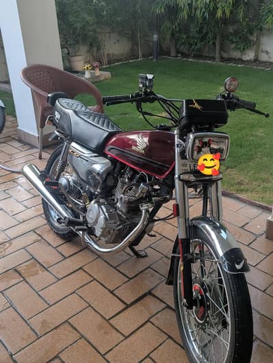 Honda 125 self start 19 model