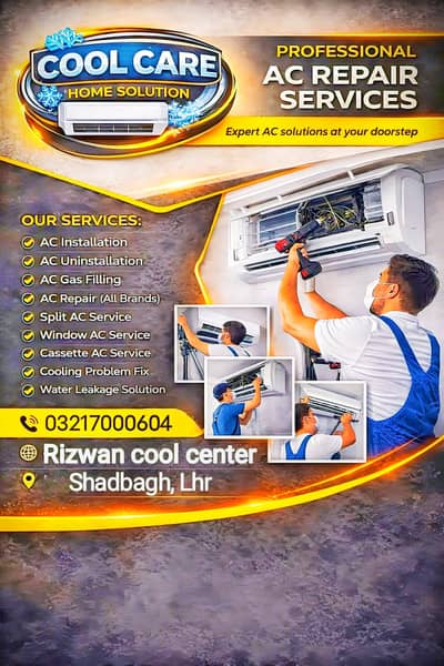 Rizwan Ac service and repairing center