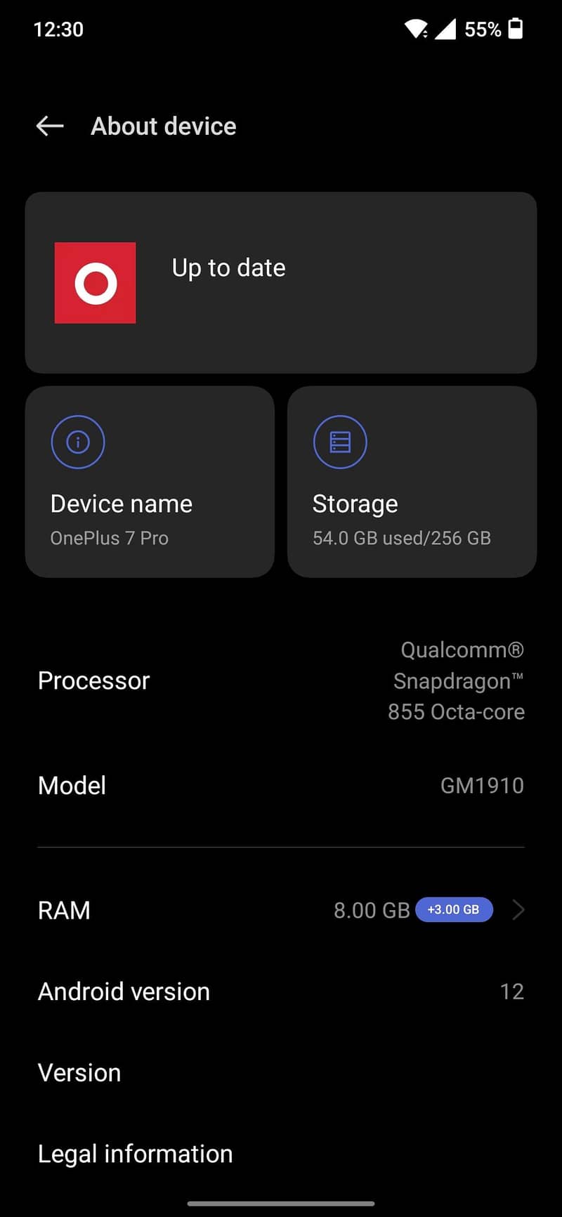 One Plus 7 Pro 7