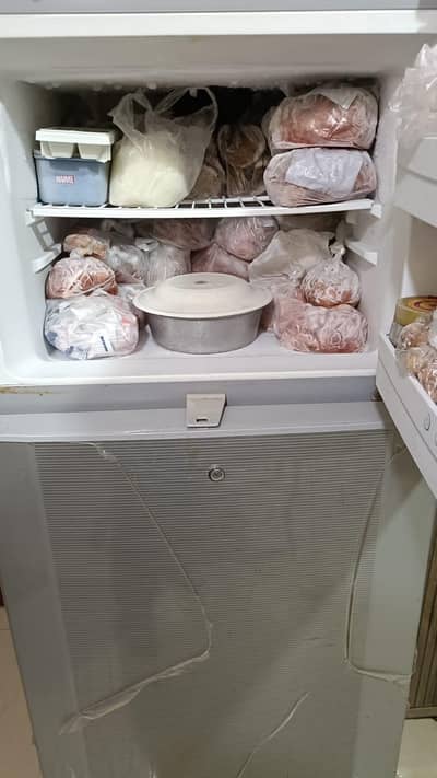 Haier double door refrigerator for sale