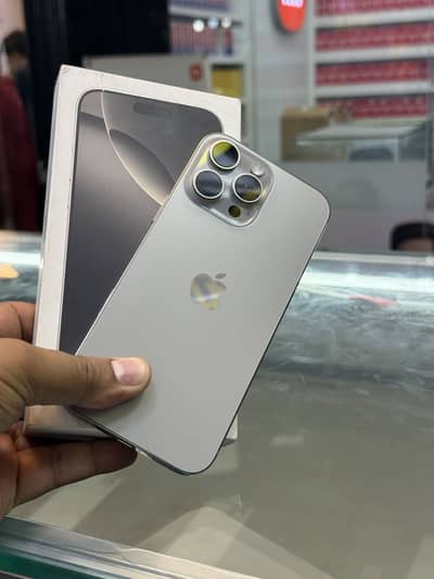 Iphone 16 pro max jv with box