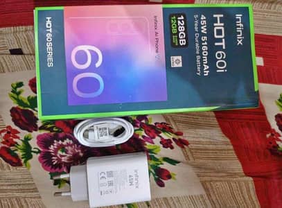Infinix HOT 60i. . . . . . New box open just 10/10