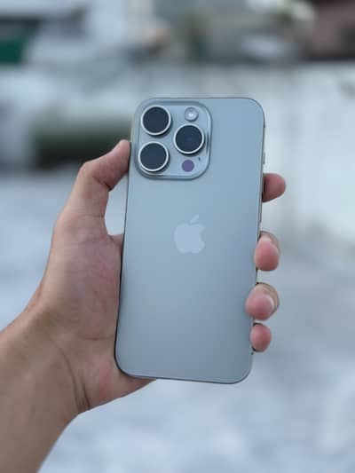 IPhone 15 PRO With BOX (Exchange Possible)