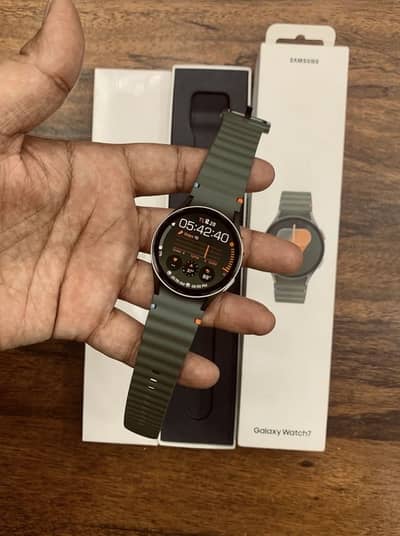 samsung watch 7 44mm BoxPack just box open