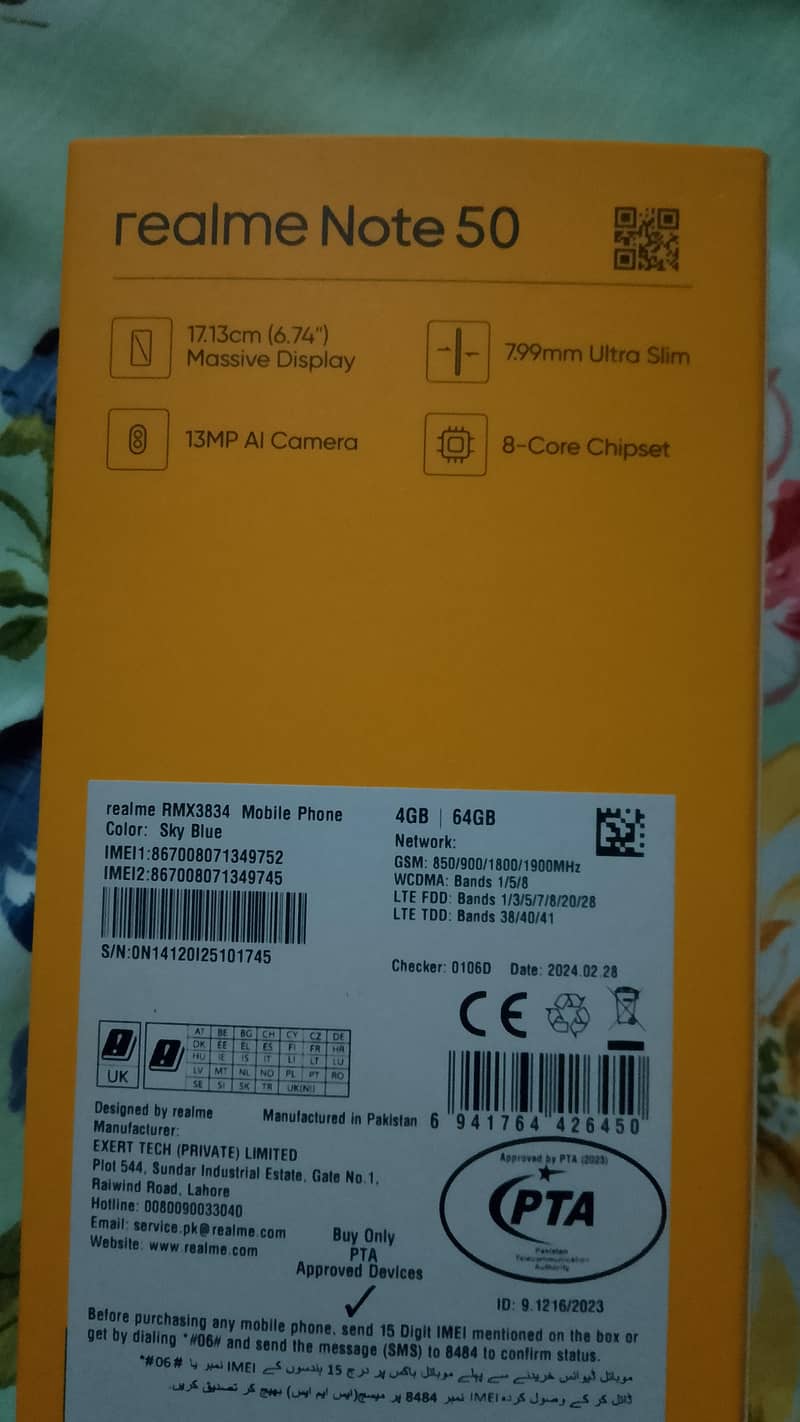 Realme Note 50 5