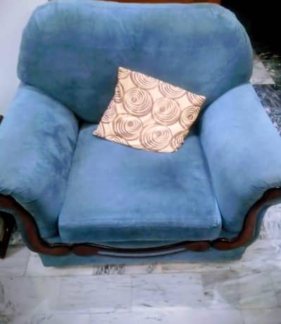 sofa set 7 seater master molty seats good condition one computer table