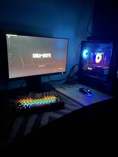 Gaming PC Setup i5 12th Gen RTX 3060 Ti | 16GB RAM | 200Hz Monitor