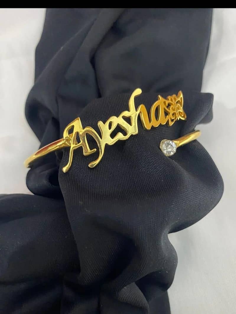 Customized Named Bracelets 1