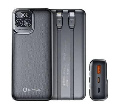 Space Sp-077 Speed PD + QC 3.0 20000 mah Power Bank