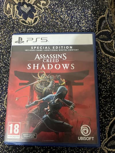 Assassins creed shadows PS5