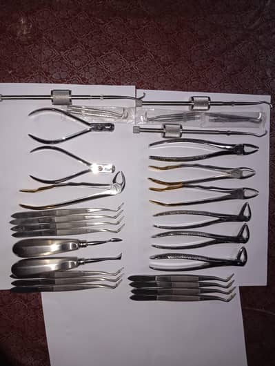 Premium Dental Extraction Instruments Set–Excellent Condition|Complete
