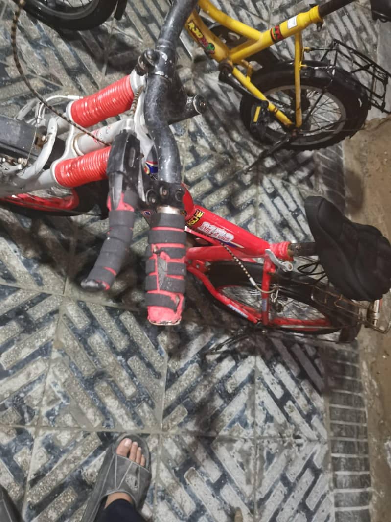 Red bicycle 1