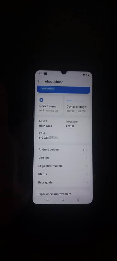 new realme not 70