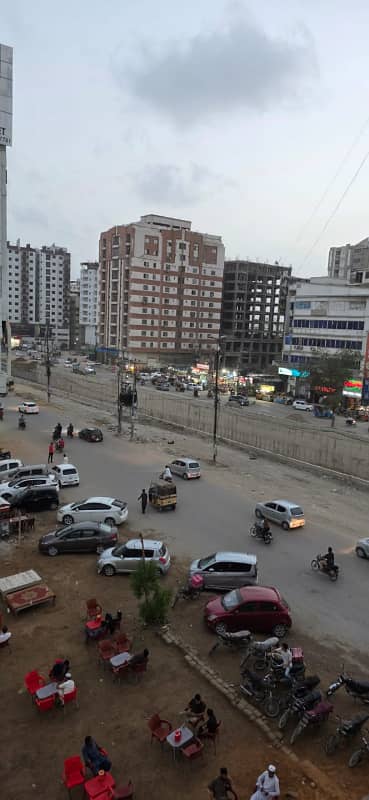 Completely Furnished Office for Rent Al Minal Tower 2 Second Floor Road Facing 500 Sq Ft