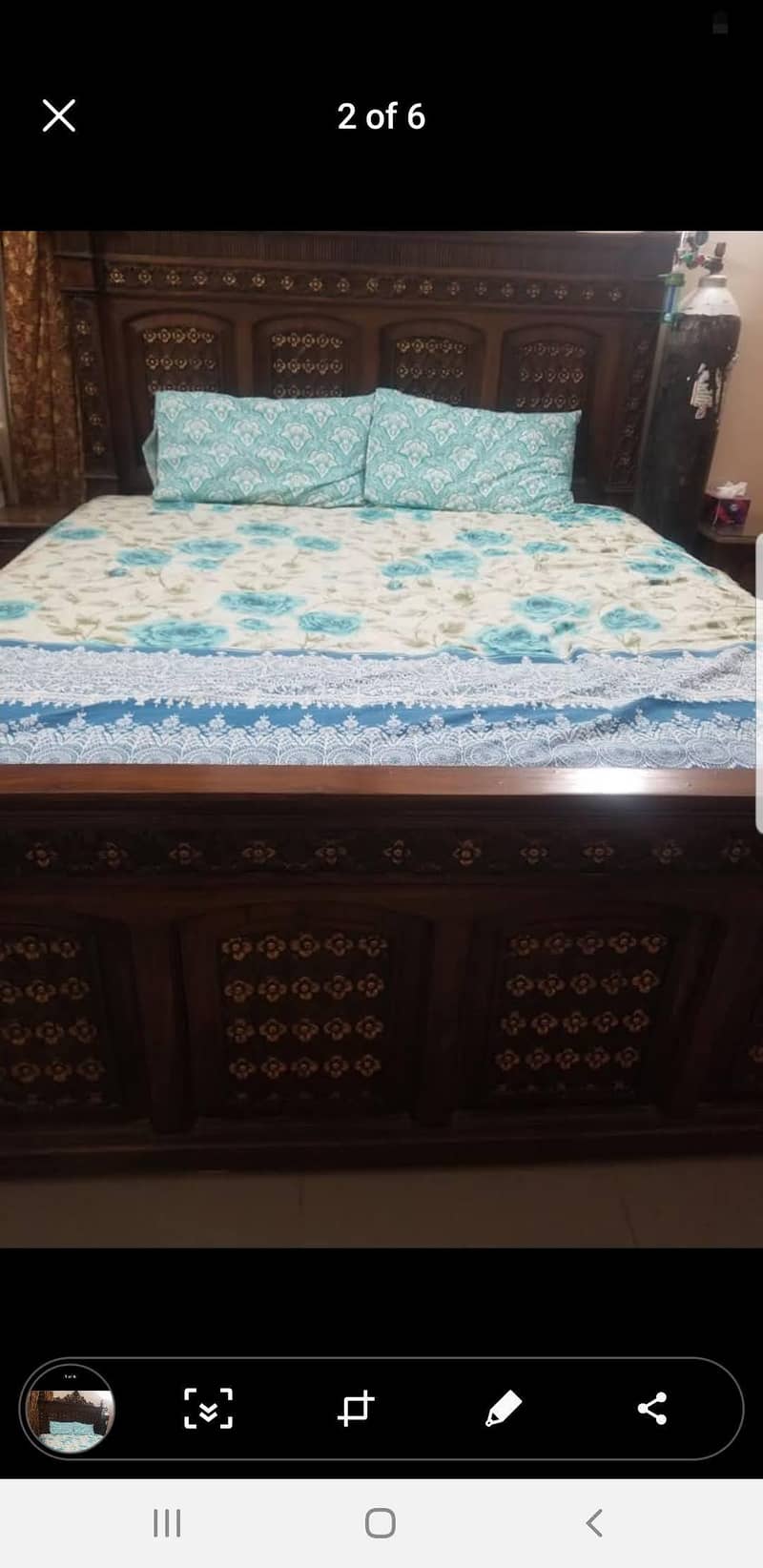 Chenioti Bed set pure sheesham 0