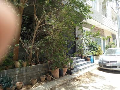 120 sq yd G+1 house available in Hansa Society on 24 ft road. Transfer file. Well-planned layout with rooftop room + 6KV solar installed.