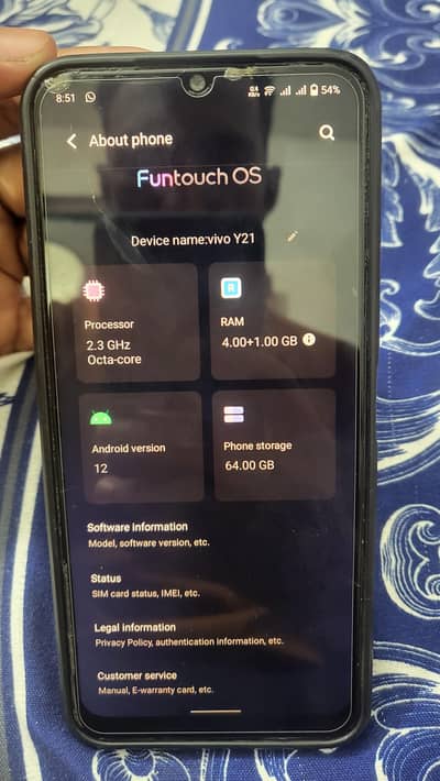 Vivo Y21 4/64