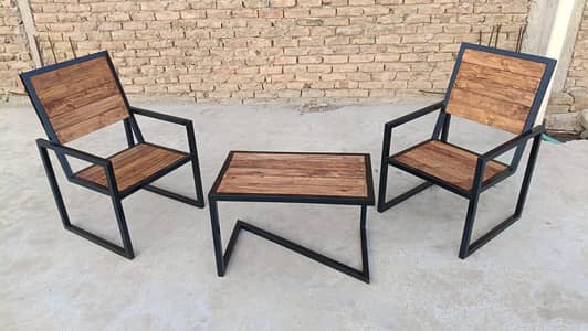 Modern Sitting table + chair 3 pc Set
