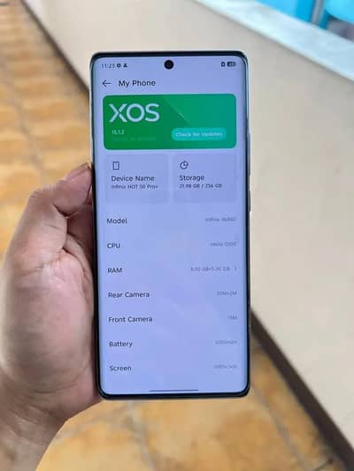 Infinix HOT 50 Pro+ 16Gb Ram 256 GB memory PTA approved. 0324=8193=502