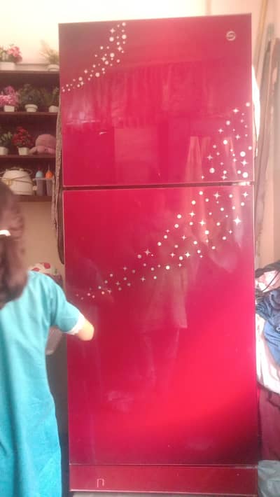 Pel Large size fridge 1.5 compressor warranty lefted condition 8/10