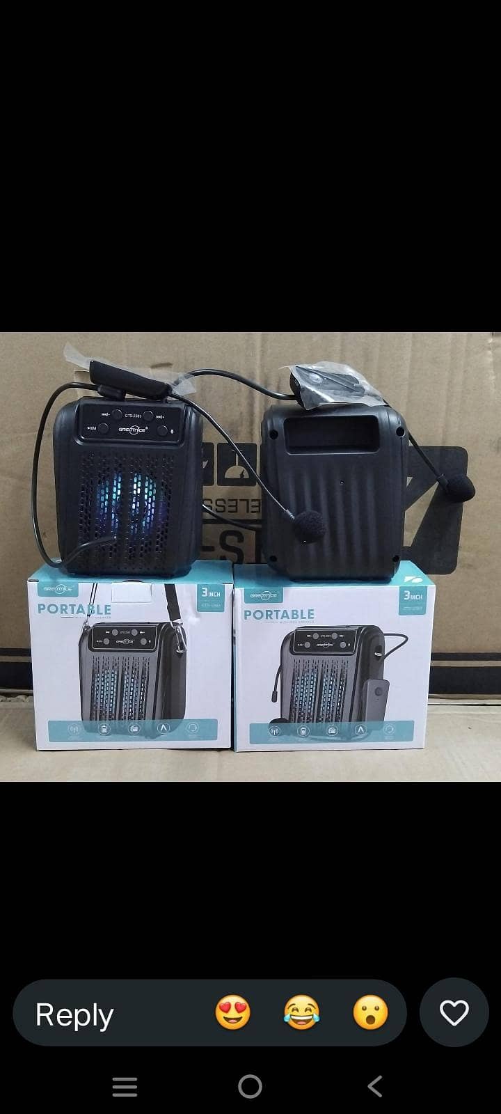 Bluetooth speaker + headmic 0