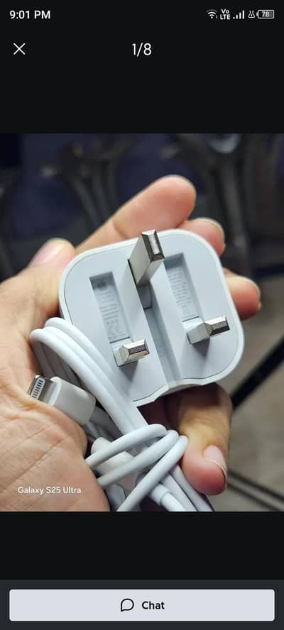 Iphone Orginal Charger 3 pin