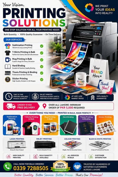 Printing Solutions your one-stop printing service