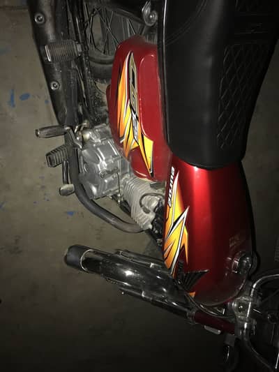Honda cg125 2021 modal attock  number