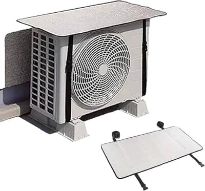 Aluminum foil Ac Outdoor Unit Protector From Heat And Water Proof Air