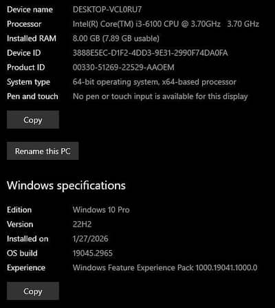 Dell precision Tower 3060