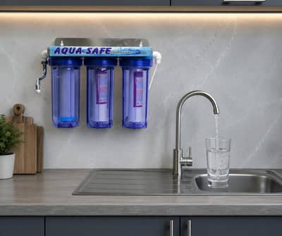 water filter in kitchen