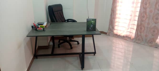 Executive table and chair