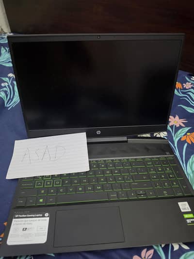 HP pavilion gaming laptop GTX 1650TI
