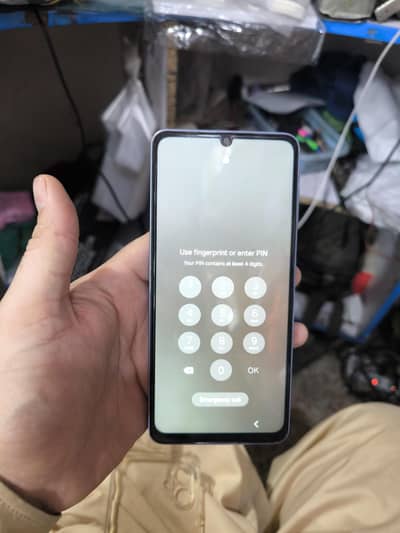 Samsung Mobile A07 6/128 complete box