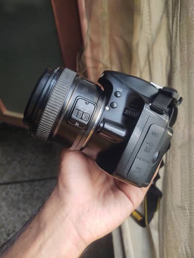 Nikon D3200 with 50mm f1.8 brand new Lense