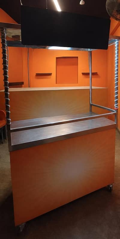 Counter food cart for sale