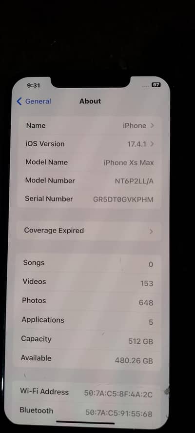 Iphone Xs max  Urgent sale