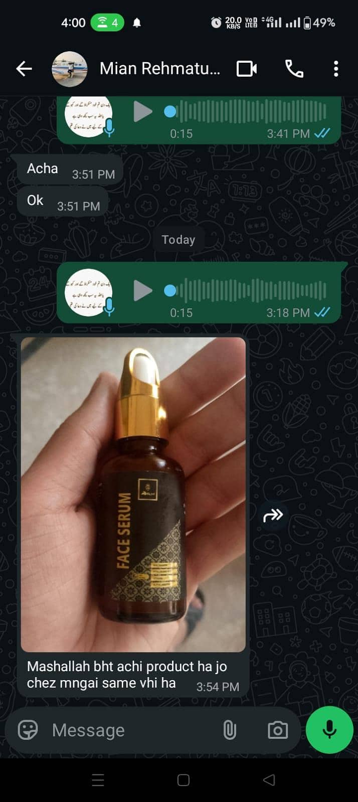 face serum 9