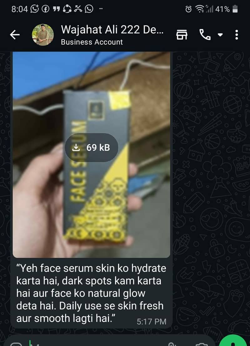 face serum 10