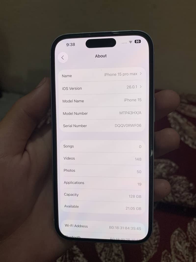 Apple iPhone 15 0