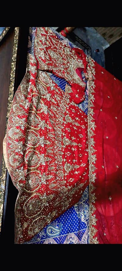 [bridal dress][ wedding jora] [bridal red jora]