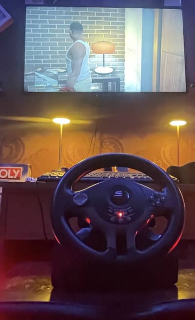 Ps 3 slim and sterring wheel